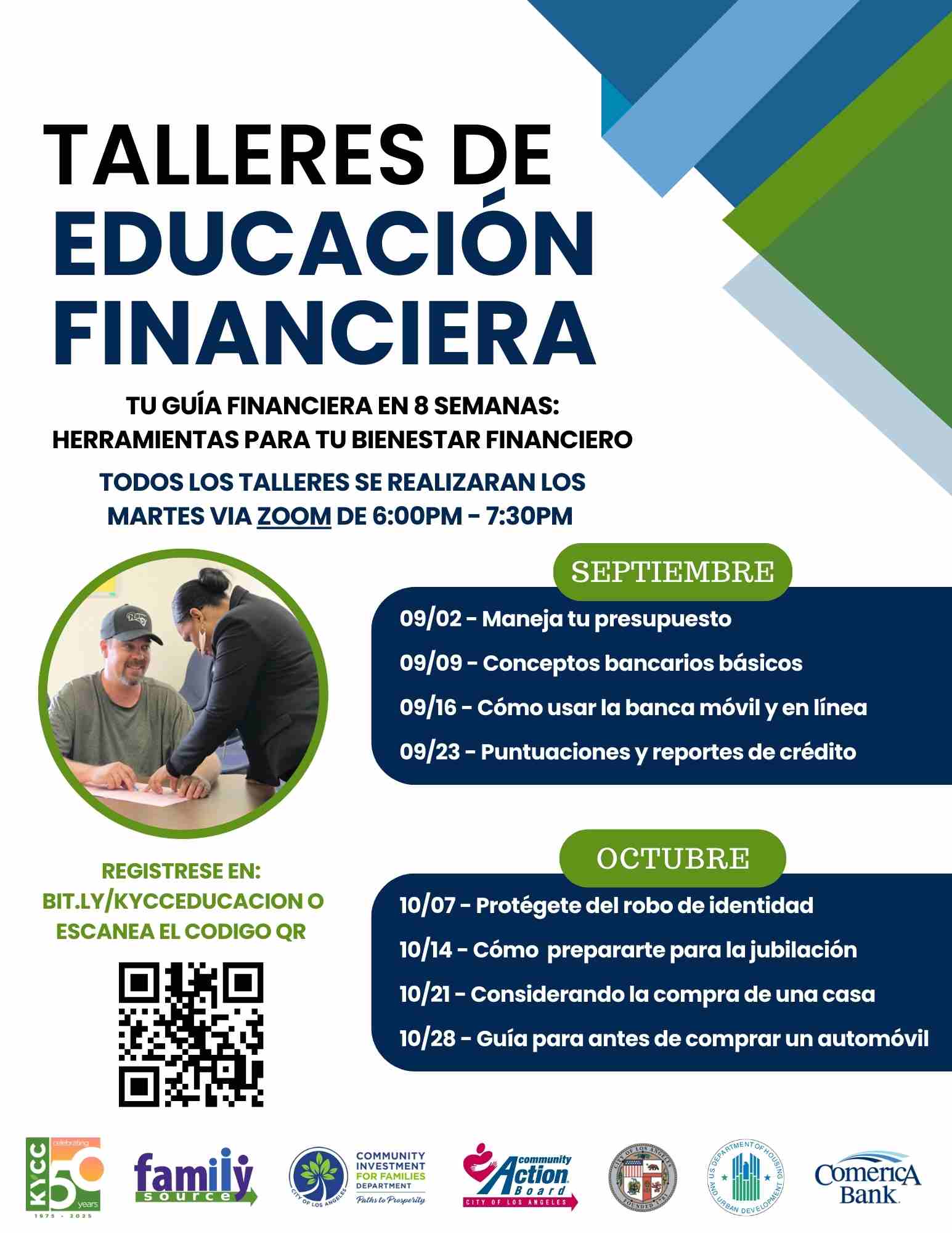 2025 FINANCIAL EDUCATION WORKSHOPS (SEPT + OCT)